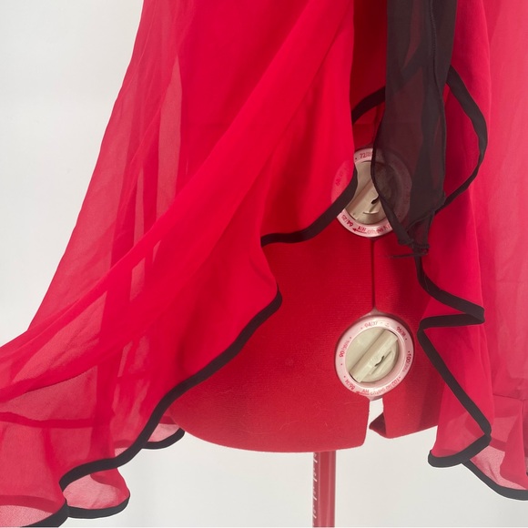 2FOR$30 Apt. 9 Red & Black Babydoll Cami With Lace - Picture 6 of 11